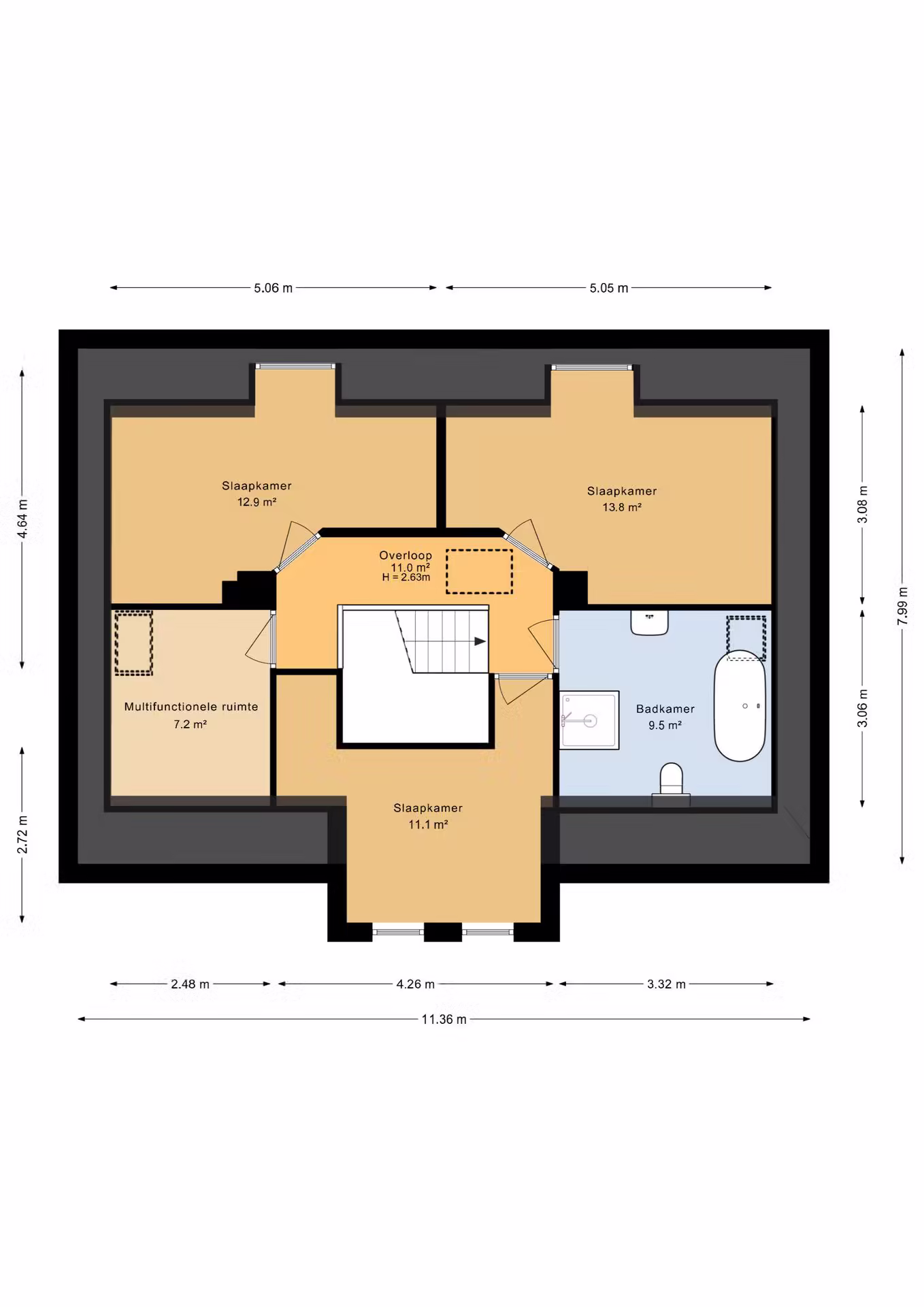 Plattegrond 2 – Runde ZZ 47, Emmer-Compascuum