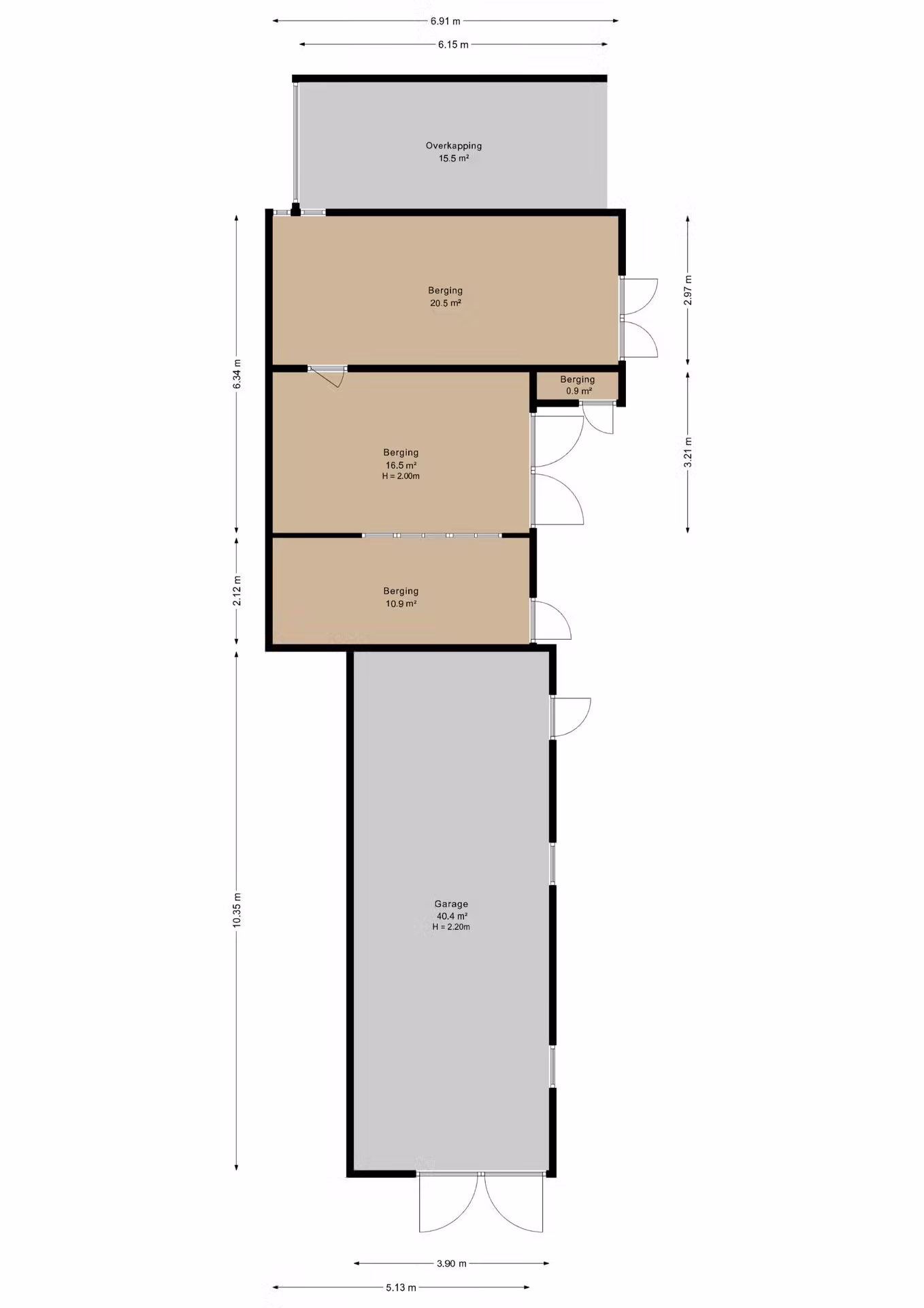 Plattegrond 4 – Hardingstraat 12, Onstwedde