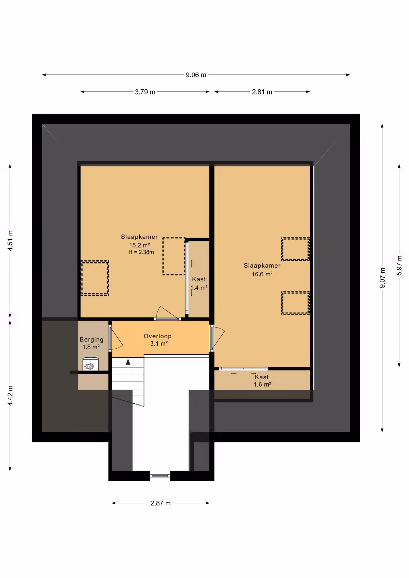 Plattegrond 2 – Baggel 2, Emmer-Compascuum