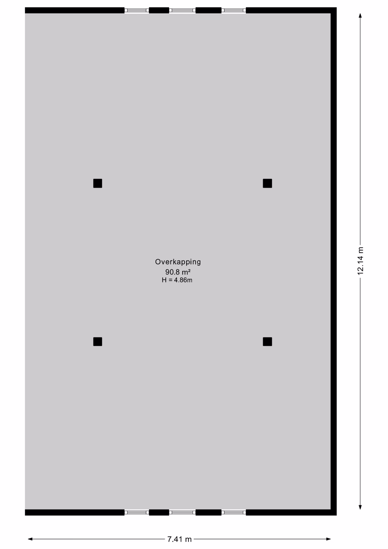 Plattegrond 3 – Gasselterstraat 3, Bronnegerveen
