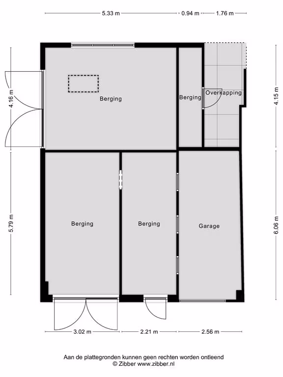Plattegrond 4 – Verlengde Oosterdiep OZ 6, Emmen