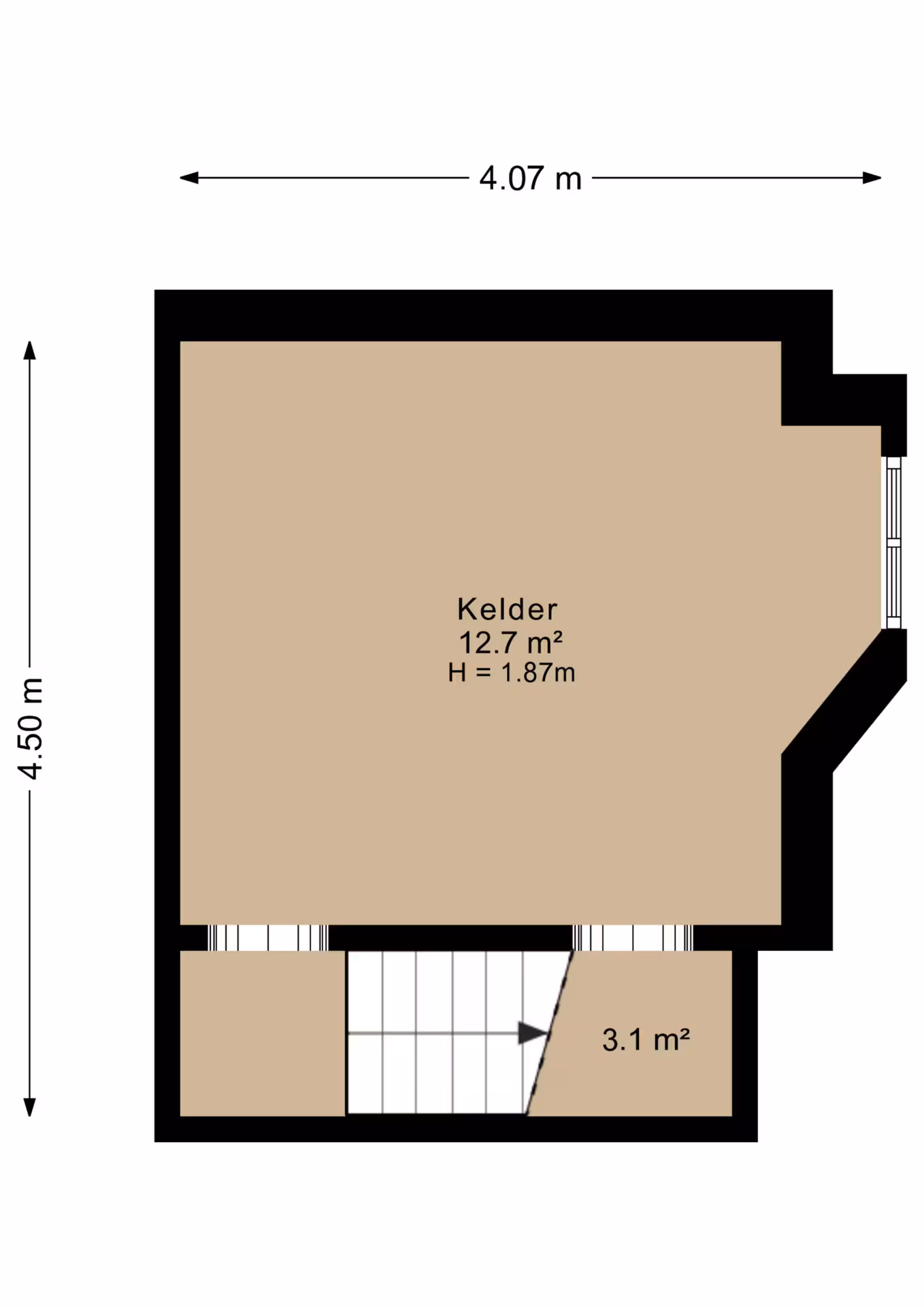 Plattegrond 3 – Weerdingerkanaal NZ 49, Nieuw-Weerdinge